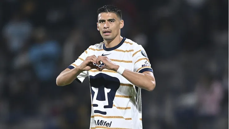 El atacante de 29 años lleva 48 goles convertidos en Pumas.
