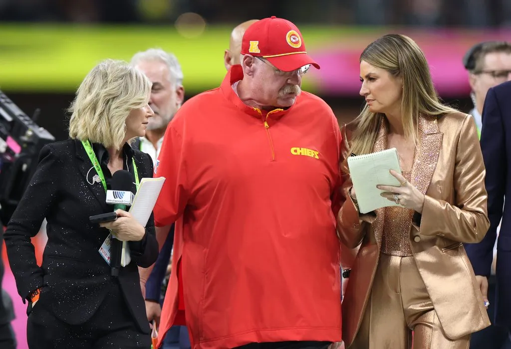 Andy Reid, entrenador de los Kansas City Chiefs (Getty)