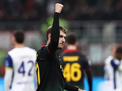 ¡Gol del Bebote! Santiago Giménez abrió el marcador para Milan ante Hellas Verona