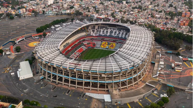 El Estadio Azteca se pone a punto para recibir partidos de la Copa del Mundo 2026