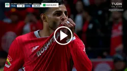 Ley del ex de Alexis Vega que saborea su gol.