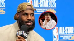 LeBron James y Luka Doncic.