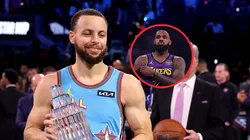 Stephen Curry y LeBron James.