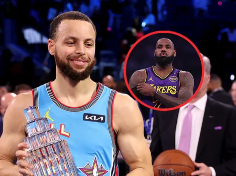 El mensaje de Curry a LeBron tras ganar el MVP del All-Star Game
