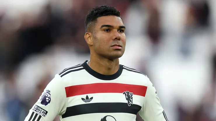 Casemiro, mediocampista del Manchester United
