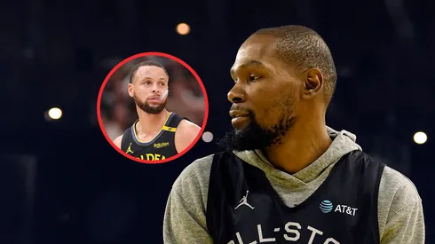 Stephen Curry y Kevin Durant.