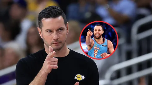 JJ Redick y Stephen Curry.