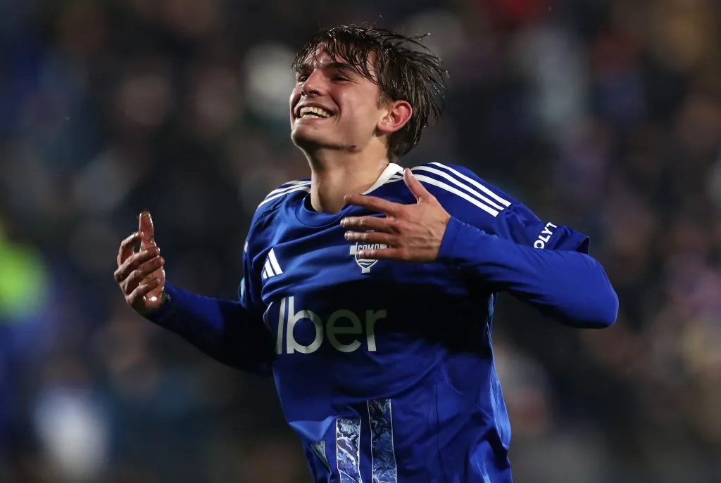 Nicolás Paz, surgido en Real Madrid, hoy en Como [Foto: Getty]