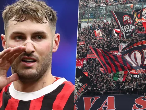 Los hinchas del AC Milan consideran que Santi Giménez fue lo único rescatable vs. Feyenoord