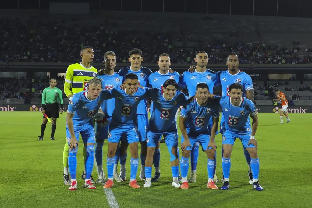 Cruz Azul de local en el Estadio Olímpico Universitario (Getty Images)