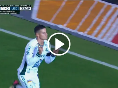 La vigencia de James Rodríguez: GOL y liderato para el León ante el América