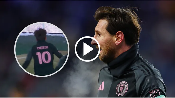Lionel Messi convirtió su primer tanto en el año.