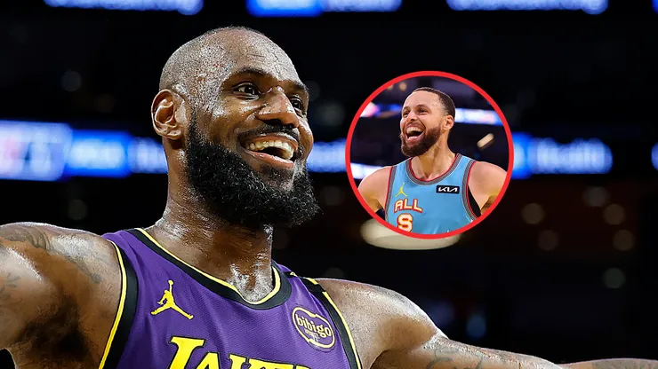 LeBron James y Stephen Curry.