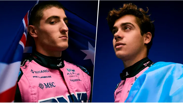 Jack Doohan y Franco Colapinto, pilotos de Alpine