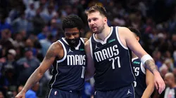 Kyrie Irving y Luka Doncic en Dallas Mavericks