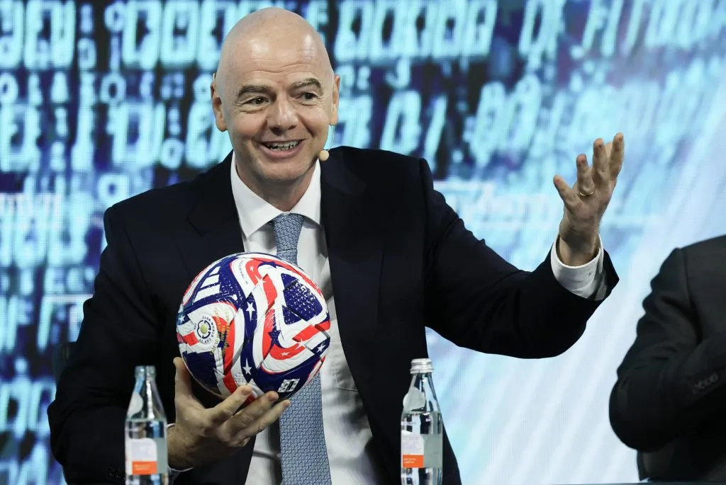 Gianni Infantino deberá resolver la situación de Pachuca y León. [Foto: Getty Images]
