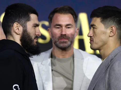 El intenso cara a cara que tuvieron Artur Beterbiev y Dmitry Bivol