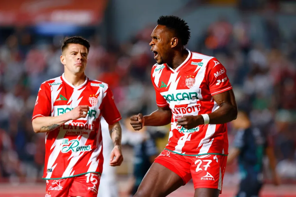 Diber Cambindo, el goleador de Necaxa en 2025 [Foto: Getty Images]