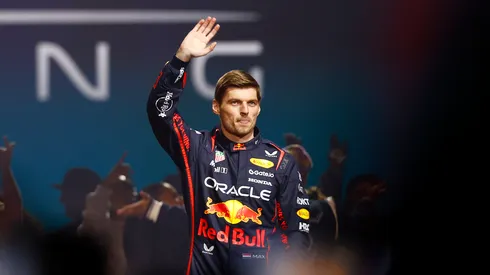 Max Verstappen en el evento F1 75 de Londres