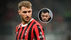 Sergio Conceicao habló sobre Santiago Giménez