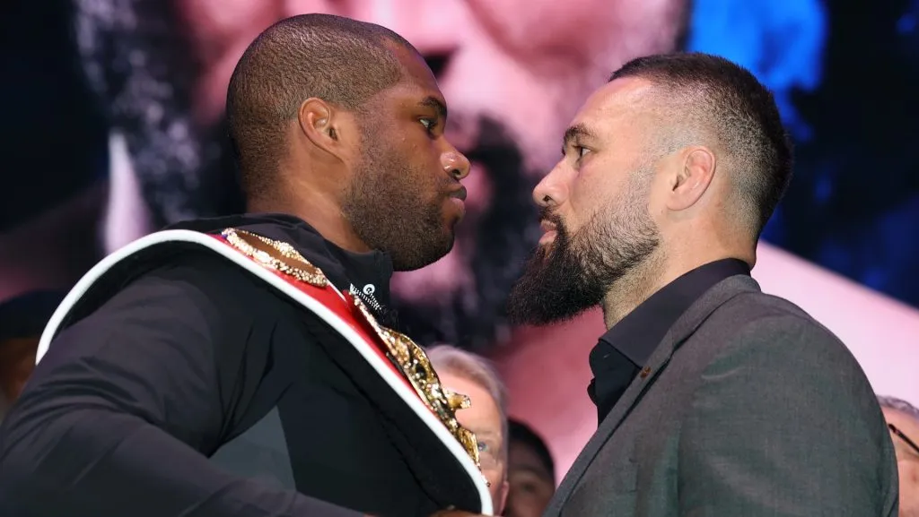 Daniel Dubois iba a exponer su corona FIB del peso pesado ante Joseph Parker. (GETTY IMAGES)