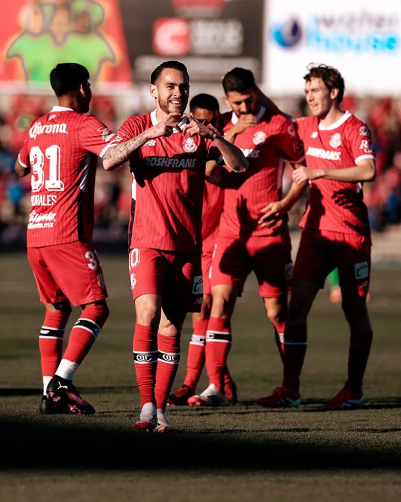 Toluca se despachó con una goleada sin atenuantes [Foto: Toluca FC]