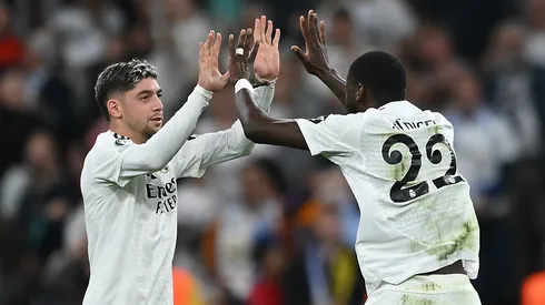 Federico Valverde y Antonio Rüdiger, jugadores del Real Madrid