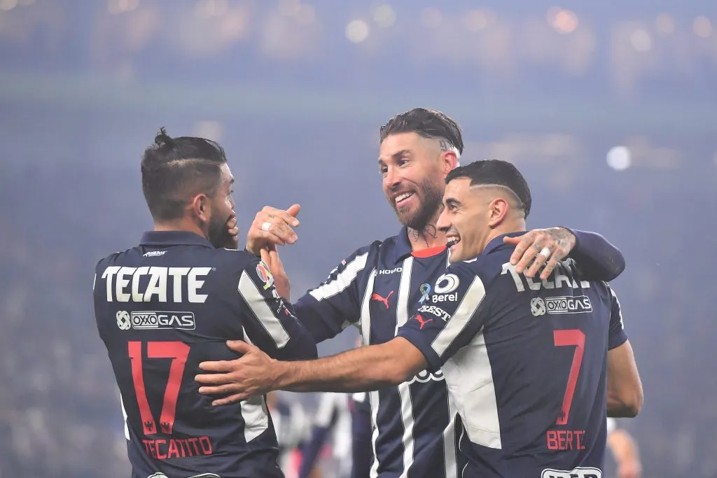 Sergio Ramos en su debut con Rayados de Monterrey (Getty Images)