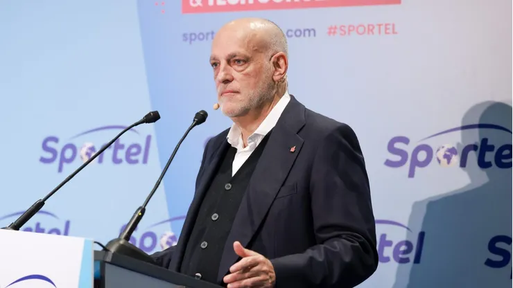 Javier Tebas arremetió contra Real Madrid por sus quejas del arbitraje