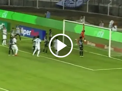 El increíble gol olímpico que anotó Neymar para la goleada de Santos