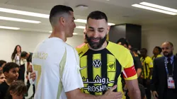 Karim Benzema y Cristiano Ronaldo en Arabia Saudita