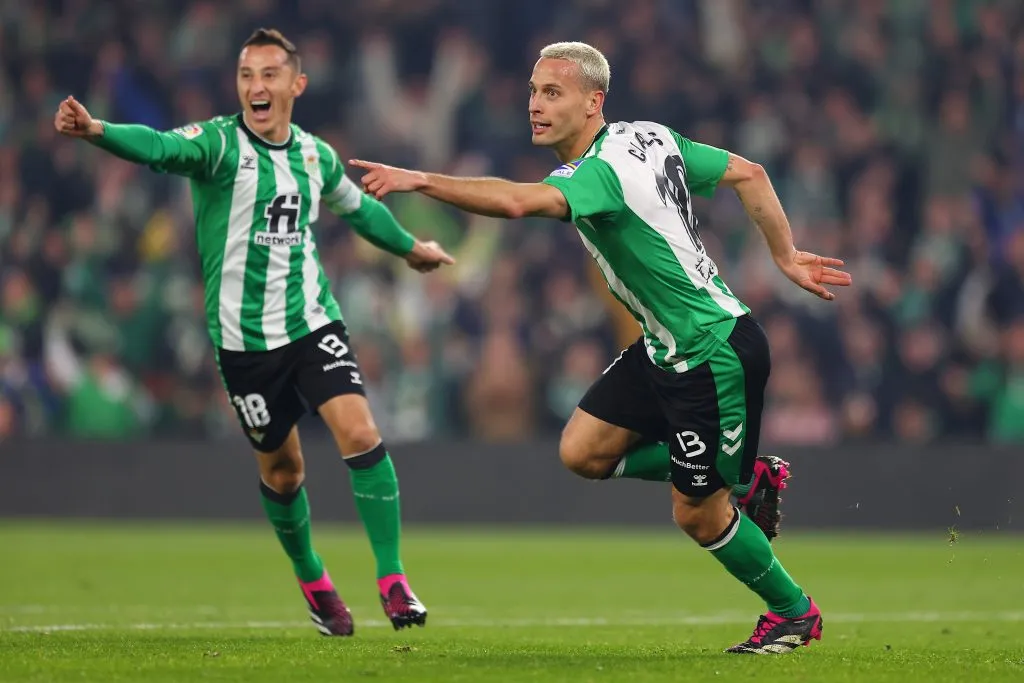 Andrés Guardado y Sergio Canales en el Real Betis (GETTY IMAGES)