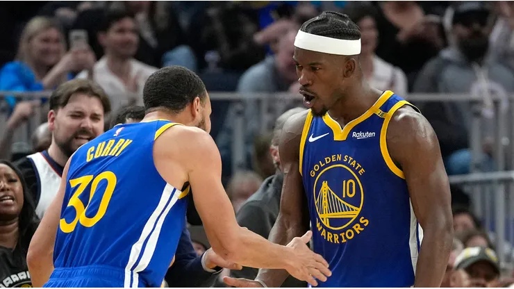 Stephen Curry y Jimmy Butler.