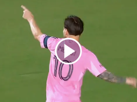 VIDEO: golazo de Lionel Messi para encaminar la clasificación de Inter Miami