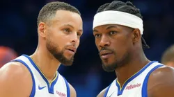 Stephen Curry y Jimmy Butler.