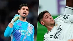 Courtois y Valverde son baja