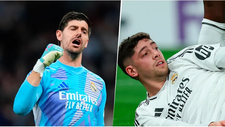Courtois y Valverde son baja
