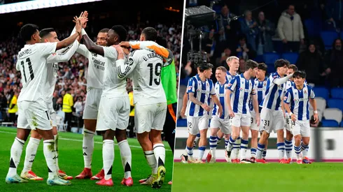 Alineaciones Real Sociedad vs. Real Madrid