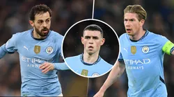 Kevin De Bruyne, Bernardo Silva y Phil Foden no serán de la partida en el duelo de Manchester City ante Tottenham