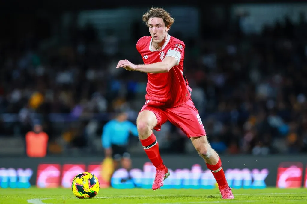 Marcel Ruiz, al banquillo ante Querétaro esta noche [Foto: Getty Images]