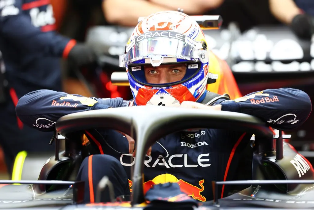 Max Verstappen en la pretemporada 2025 de la Fórmula 1 (GETTY IMAGES)