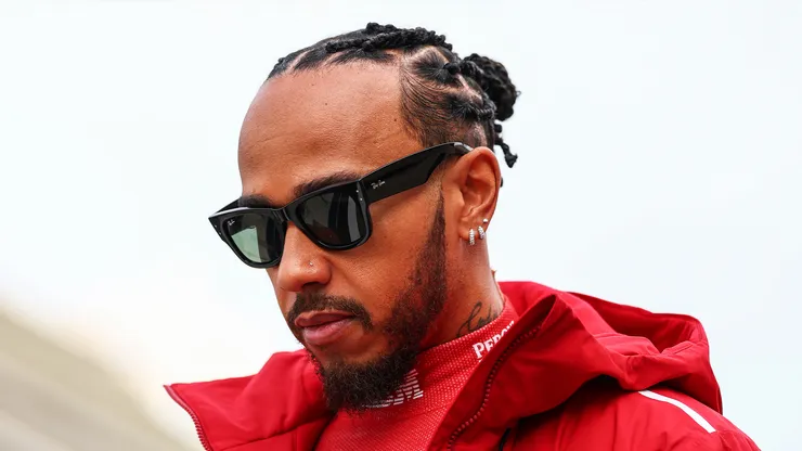 Lewis Hamilton, piloto de Ferrari, en Bahrein