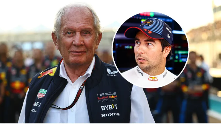 Helmut Marko, asesor de Red Bull, volvió a apuntar contra Checo Pérez
