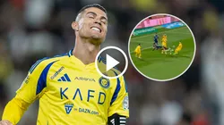 Cristiano Ronaldo y un fallido poco común.