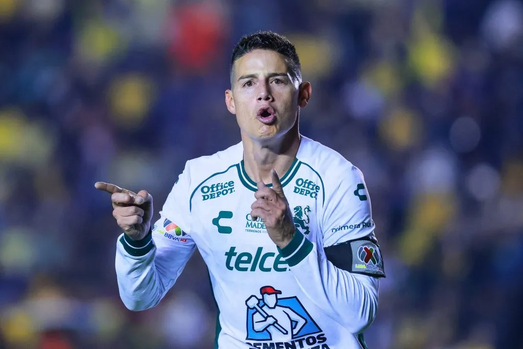 James Rodríguez, la bandera del León líder de la Liga MX [Foto: Getty]