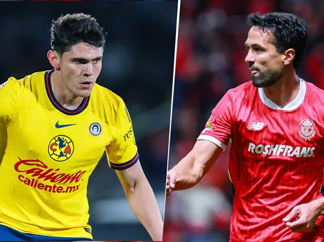 Las alineaciones de América vs. Toluca por el Clausura 2025