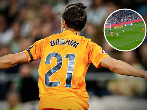 El golazo de Real Madrid y de Brahim Díaz ante Betis por LaLiga