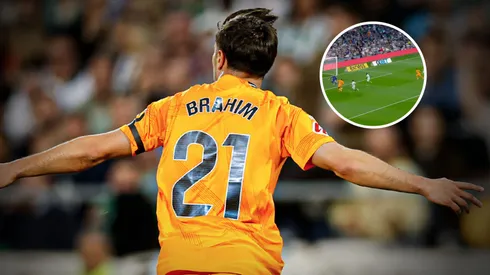 Brahim Díaz convirtió un golazo ante Betis