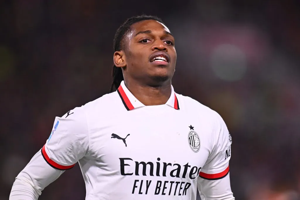 Rafael Leao sería pretendido por Chelsea de cara al próximo mercado de fichajes. (Getty Images)