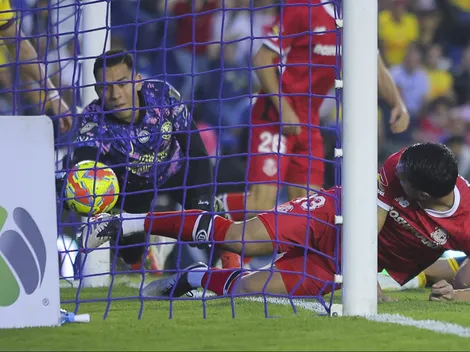 La polémica jugada en la que todo Toluca reclamó gol ante el América
